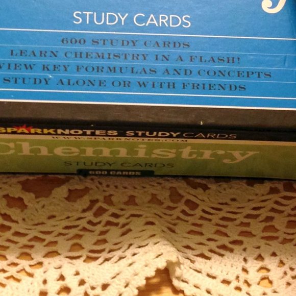 Sparknotes Chemistry Study Card set - Picture 3 of 9